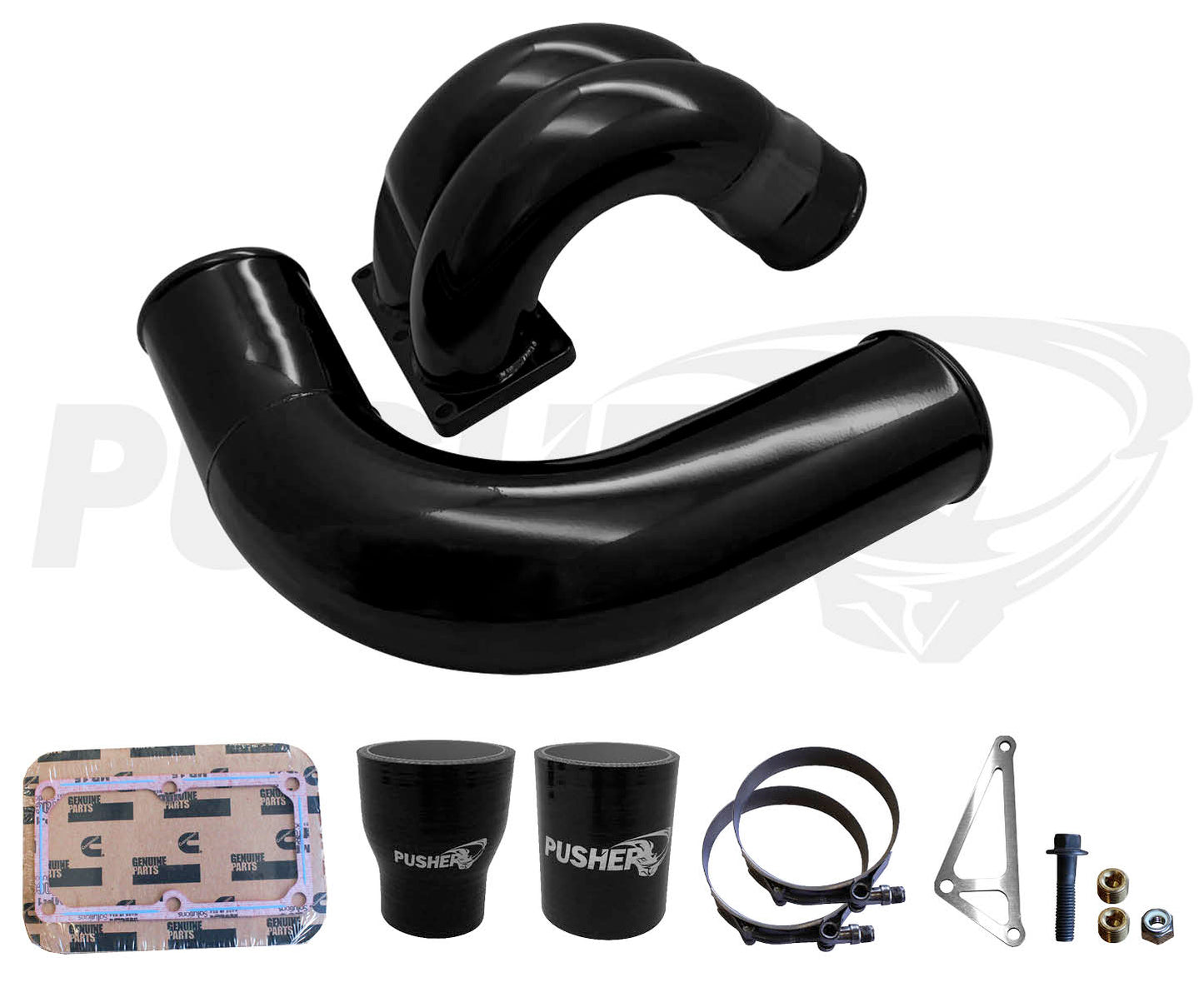 Pusher 3.5" MEGA Intake System 2010-2012 Ram Cummins Trucks