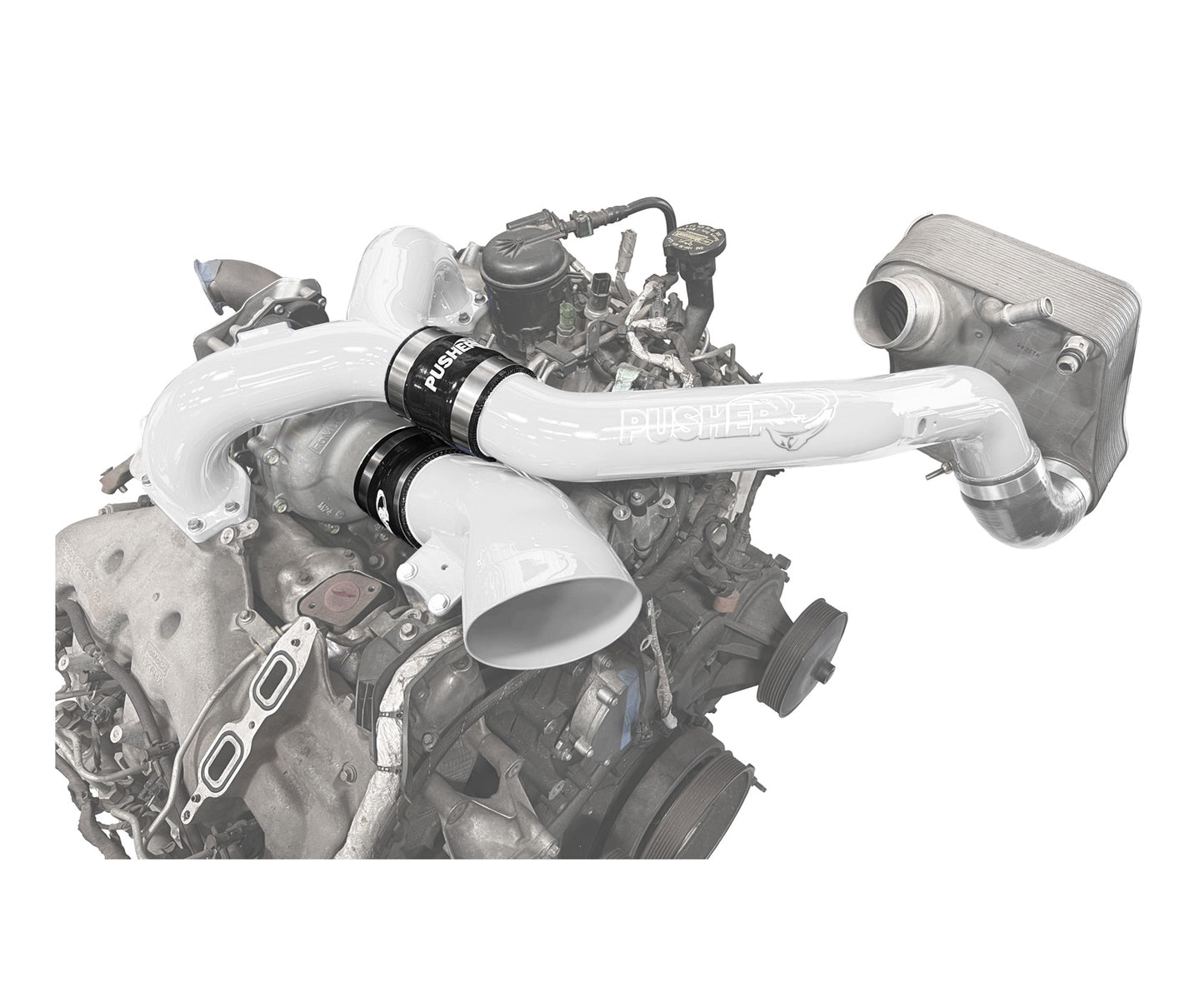 Pusher Race Intake Manifold and Turbo Inlet for 2015-2016 Ford F250/350 6.7L Powerstroke