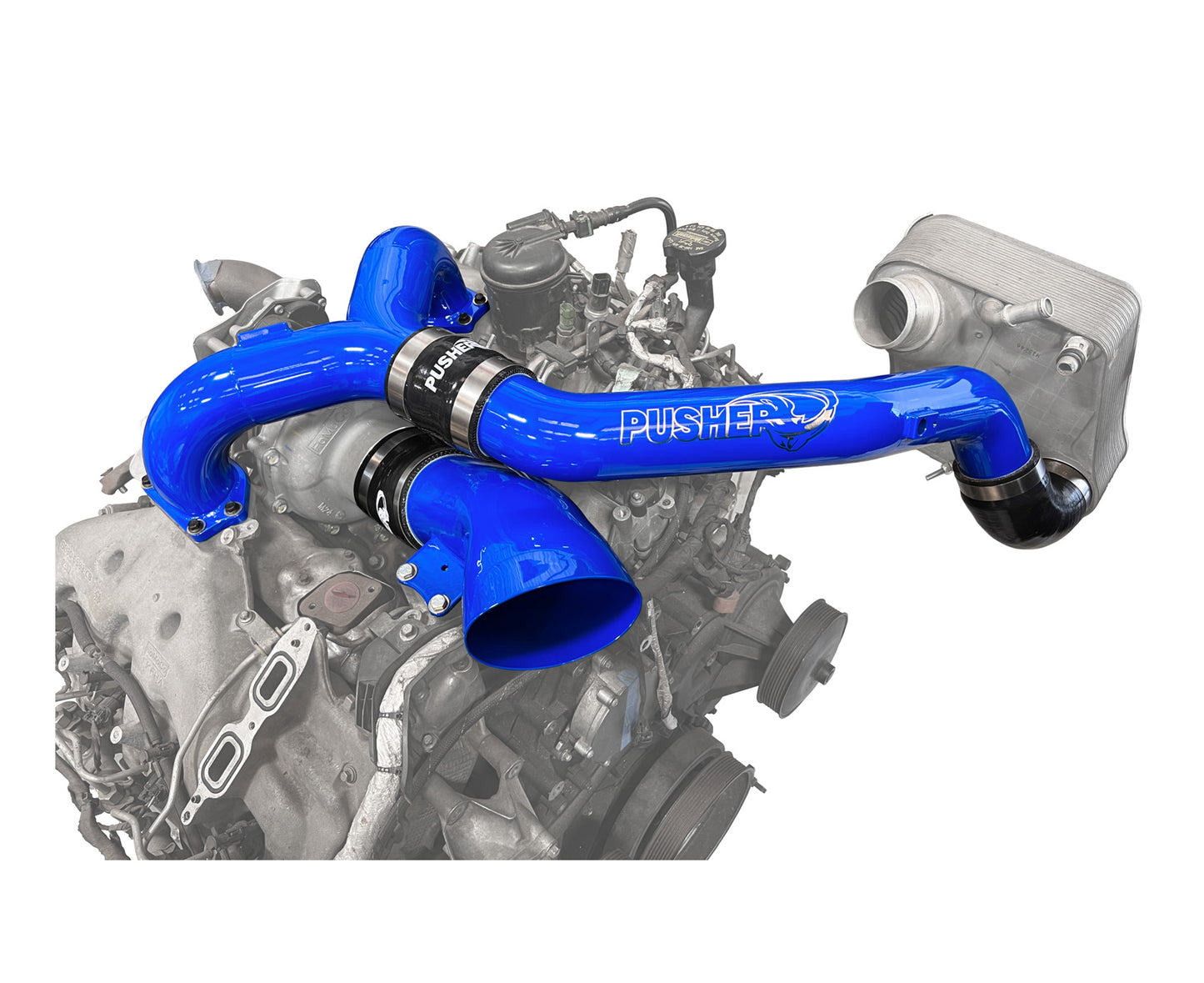 Pusher Race Intake Manifold and Turbo Inlet for 2015-2016 Ford F250/350 6.7L Powerstroke