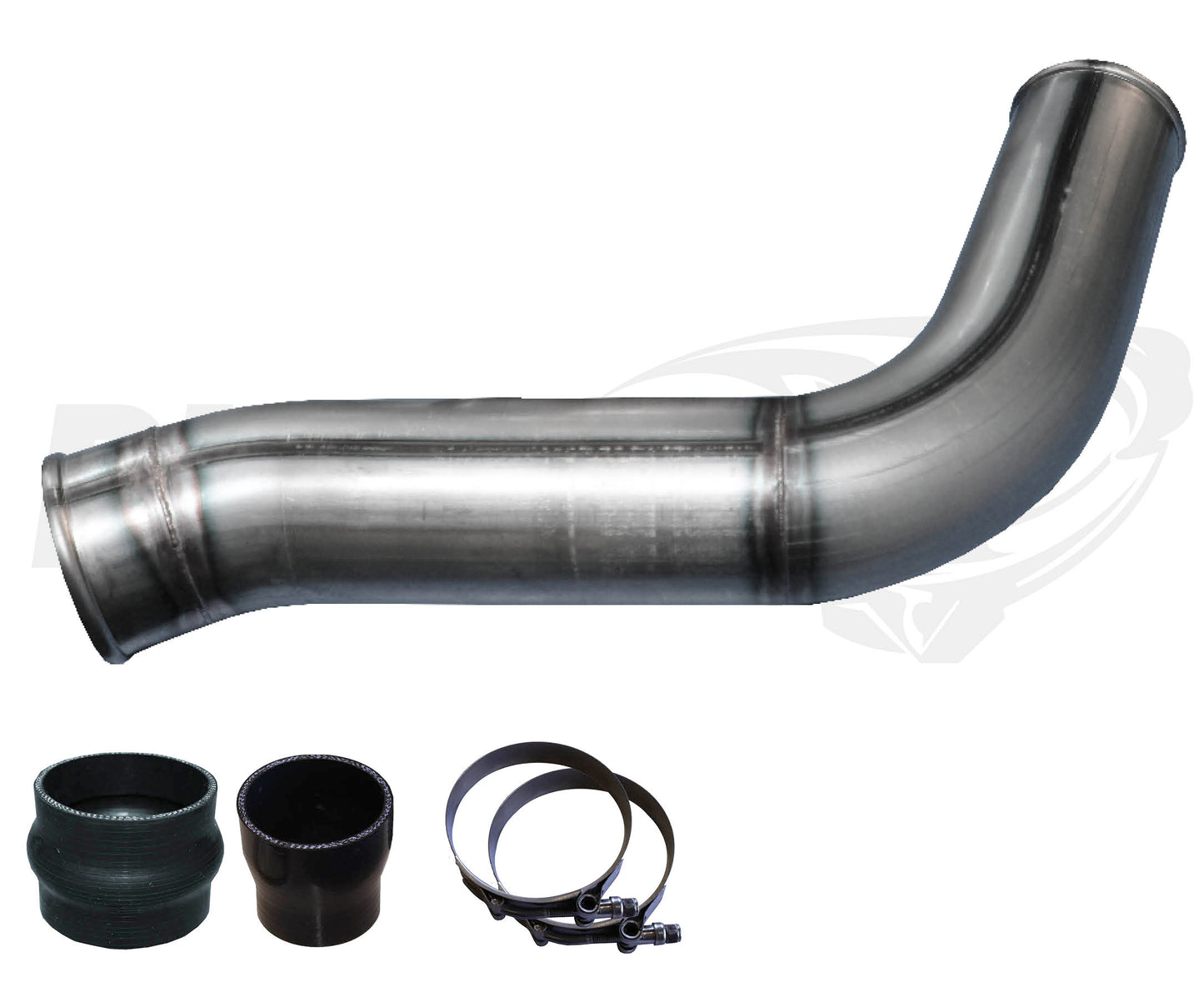 Pusher 3.5" MEGA Driver-Side Intercooler Tube 2019+ Ram Cummins