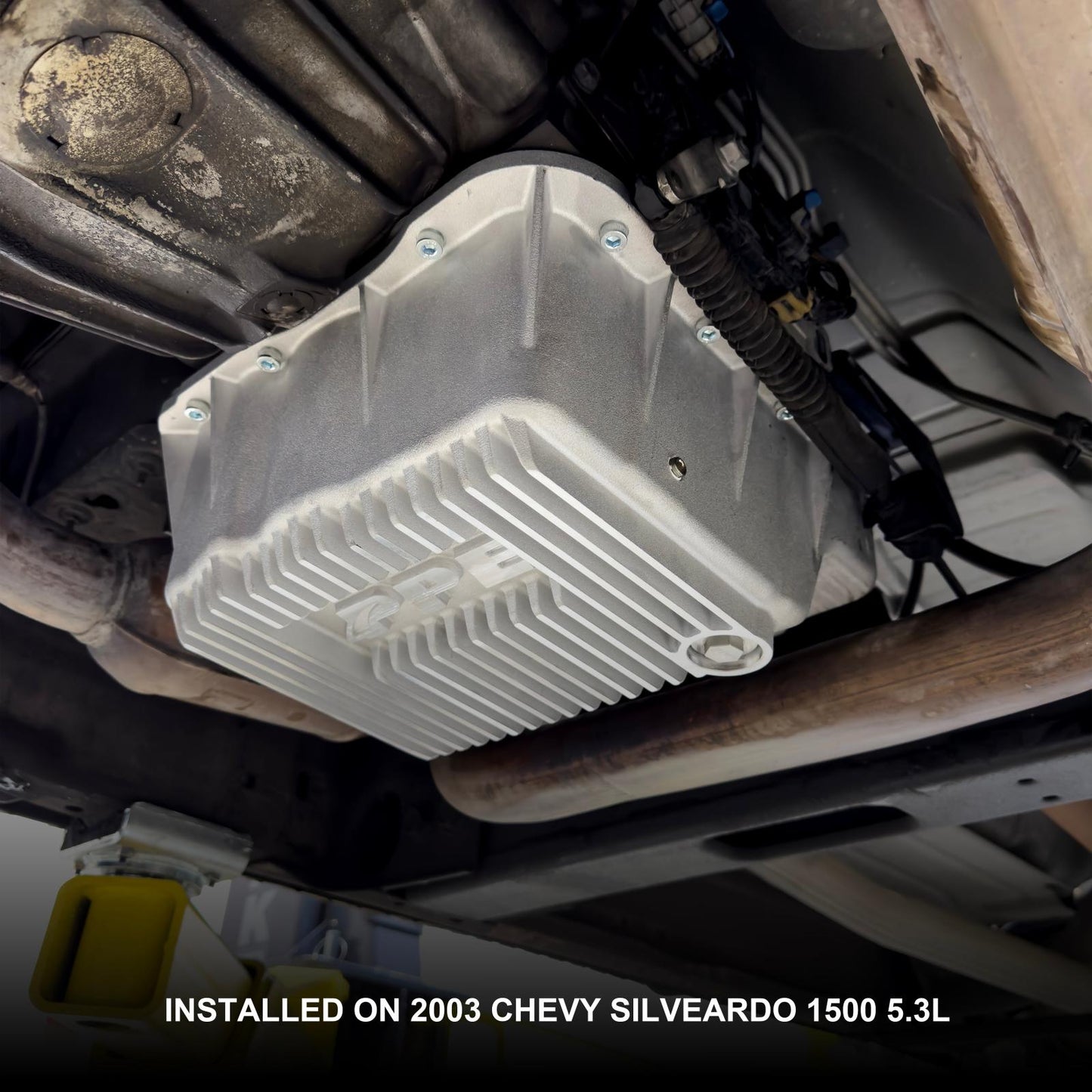 700R4 4L60 4L60E 4L65 4L70E 4L75E Deep Transmission Pan 1982 and Later GM - Raw Pacific Performance Engineering