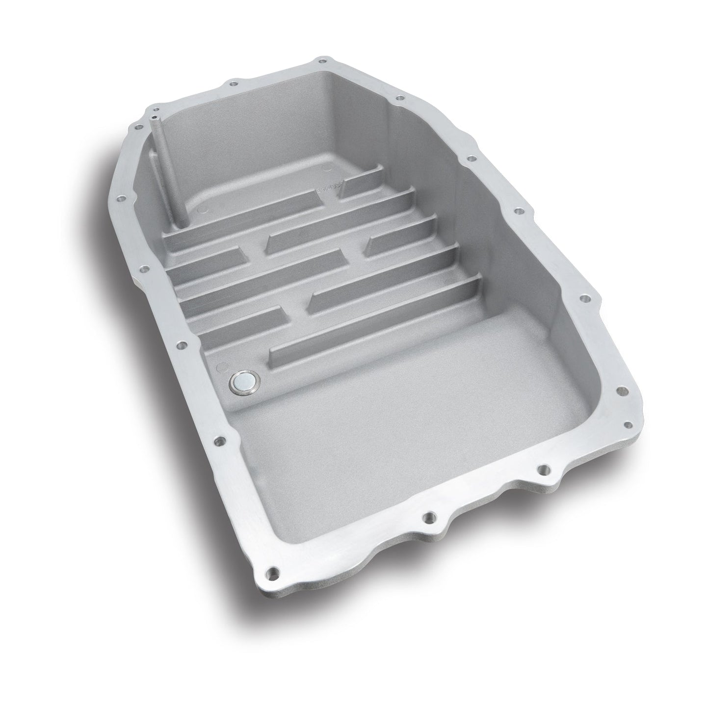 2015-2020 GM w/ 8L90 Transmission Heavy-Duty Cast Aluminum Deep Transmission Pan Brushed