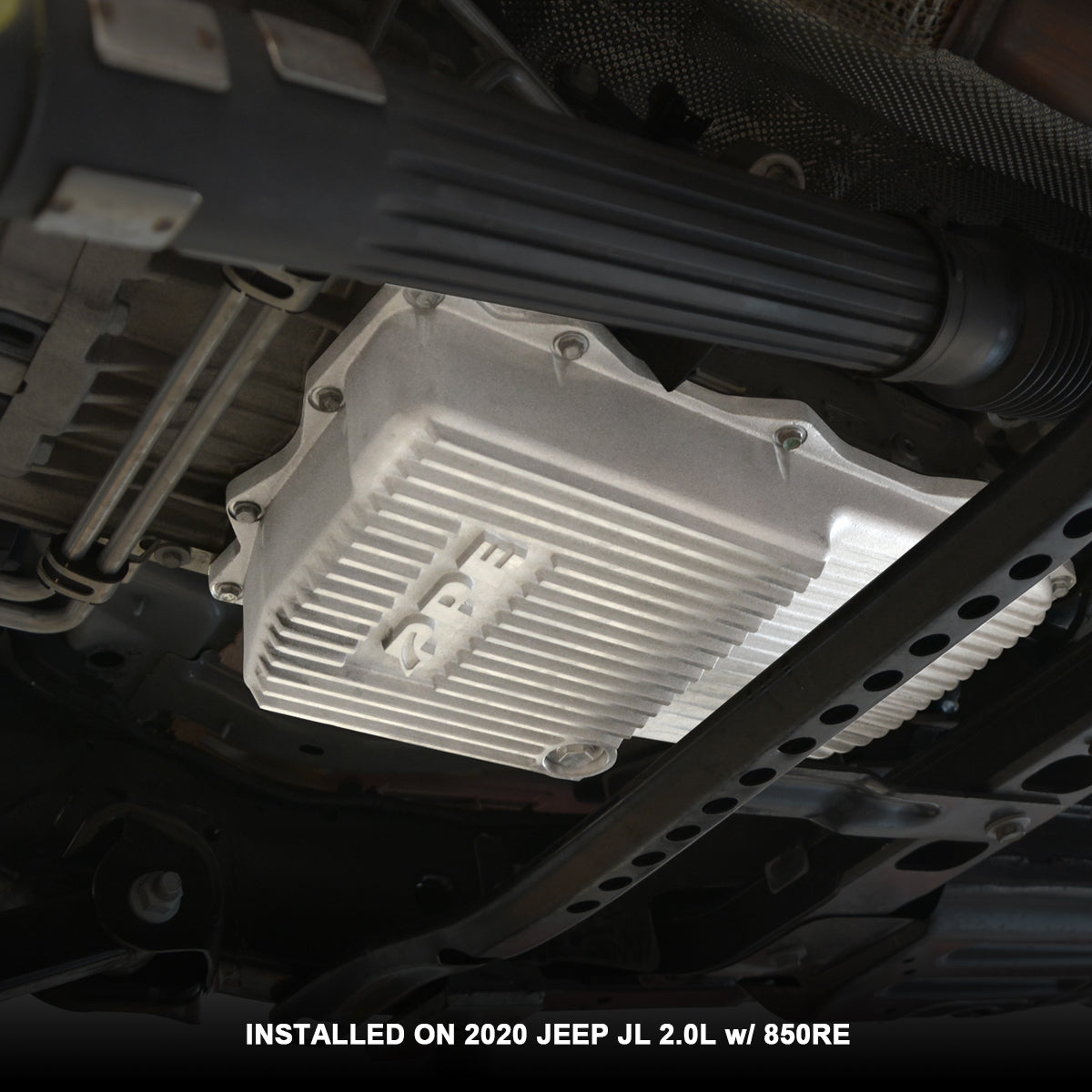 2018-2022 Jeep JL/JT 2.0L/3.0L w/ 850RE Trans Heavy-Duty Cast Aluminum Deep Transmission Pan Raw