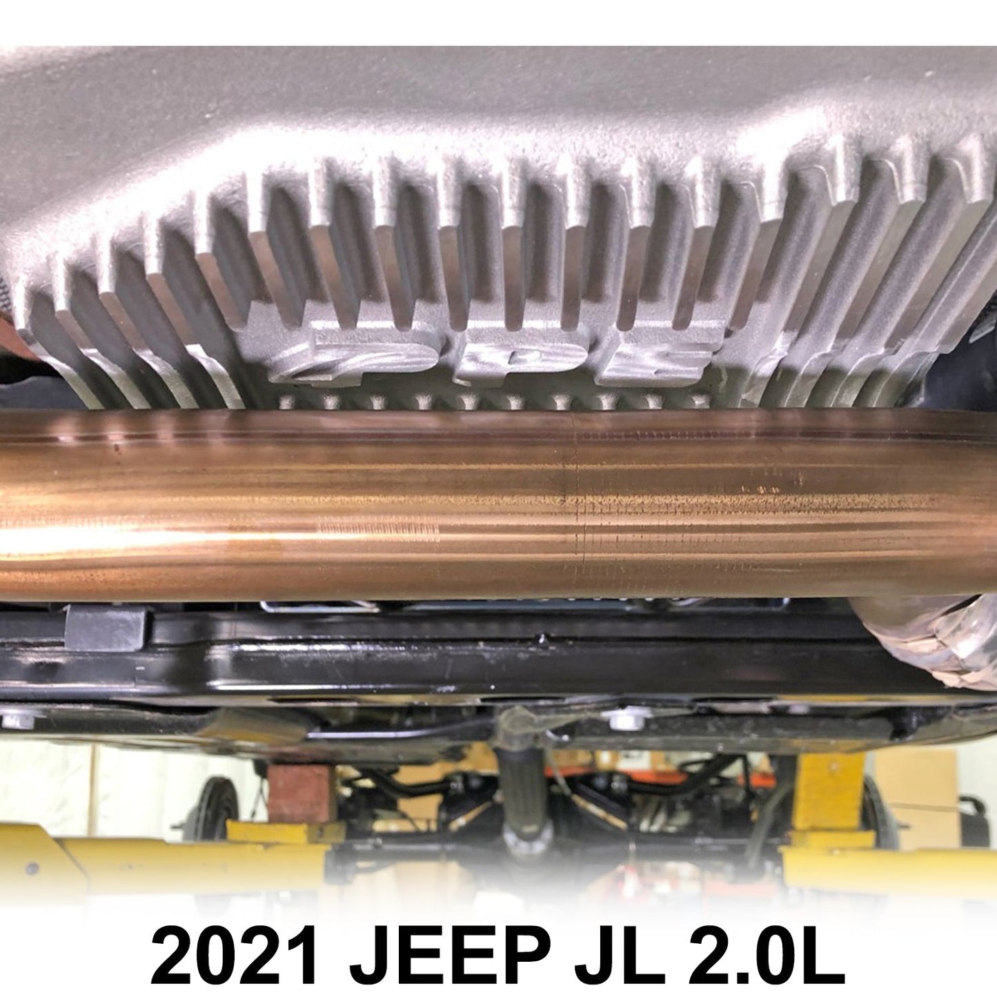 2018-2022 Jeep JL/JT 2.0L/3.0L w/ 850RE Transmission Heavy-Duty Cast Aluminum Transmission Pan Raw
