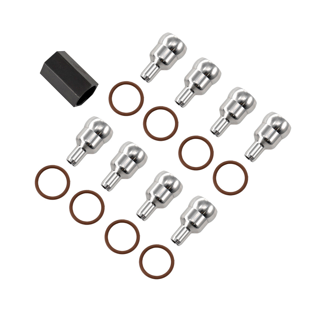 03-07 Ford 6.0L Powerstroke High-Pressure Oil Rail Ball Tube Kit Pacific Performance Engineering