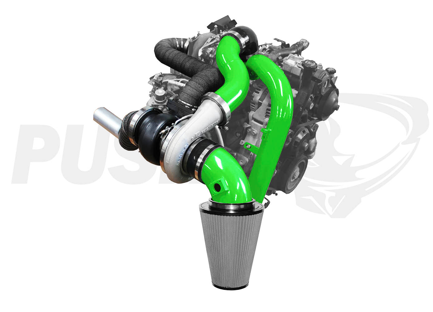 Pusher Max Compound Turbo System for 2006-2007 Duramax LBZ Trucks