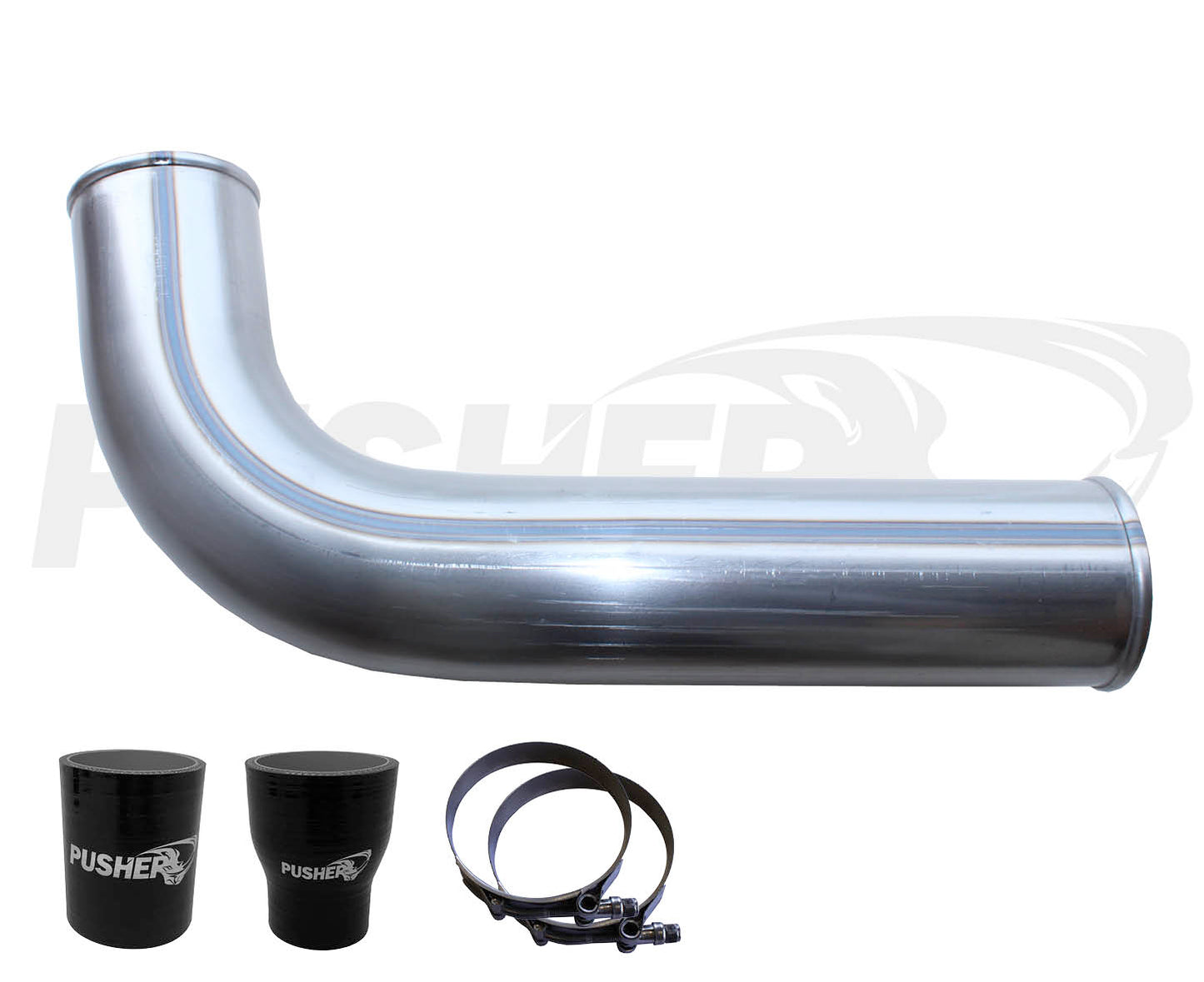 Pusher 3.5" MEGA Driver-side Intercooler Tube 2010-2012 Ram Cummins