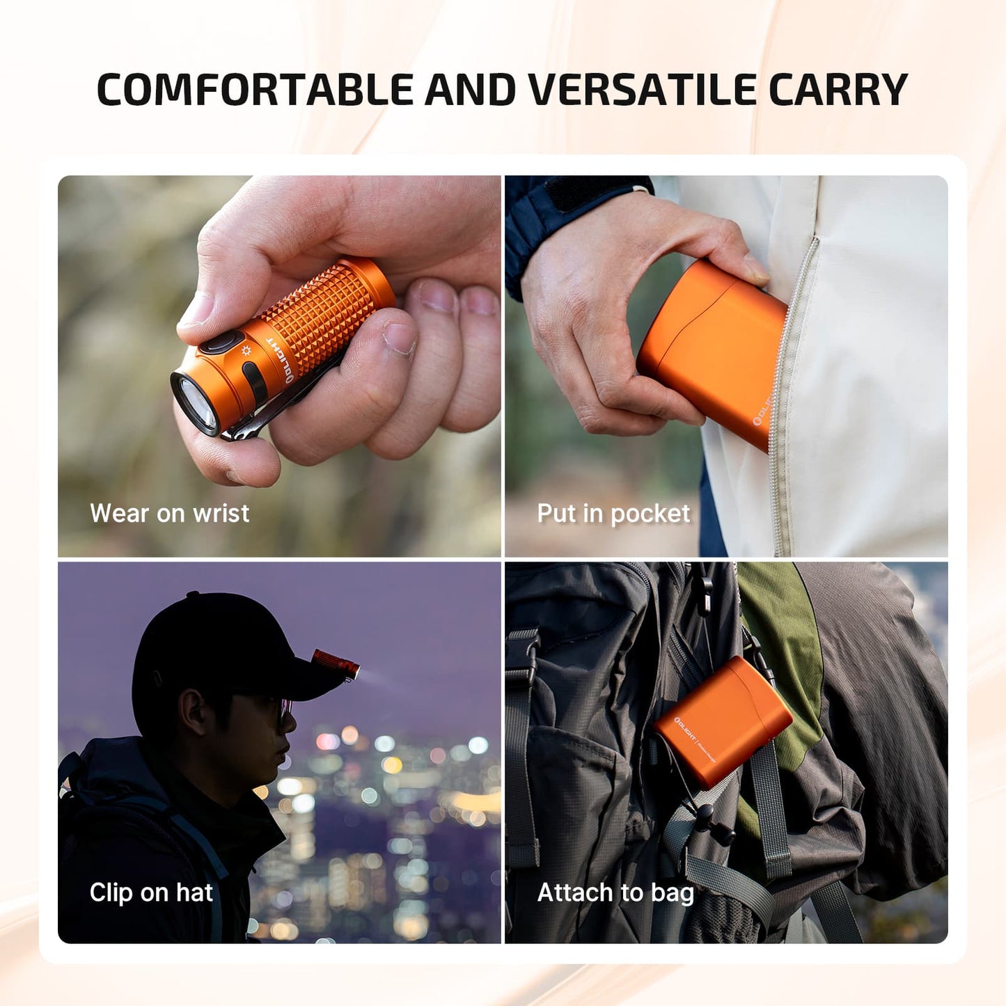 OLight Baton 4 EDC Flashlight
