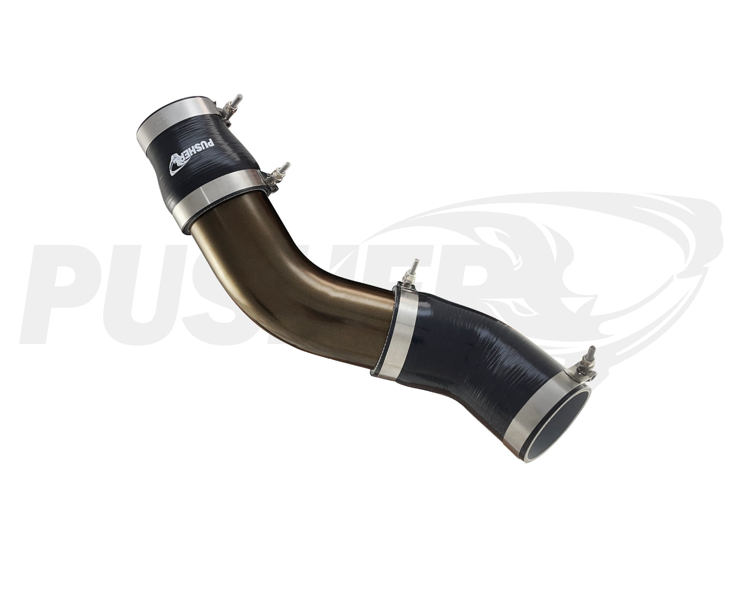 Pusher 3.5" MEGA Passenger Side Intercooler Tube 1994-2002 Dodge Cummins