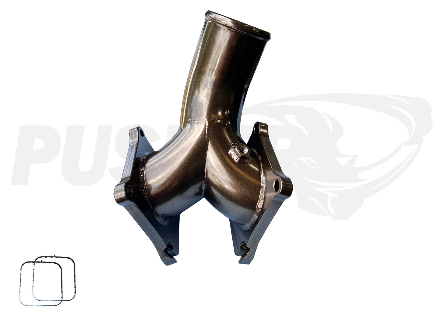 Pusher SuperMax Y-Bridge for 2006-2010 Duramax LBZ / LMM Trucks