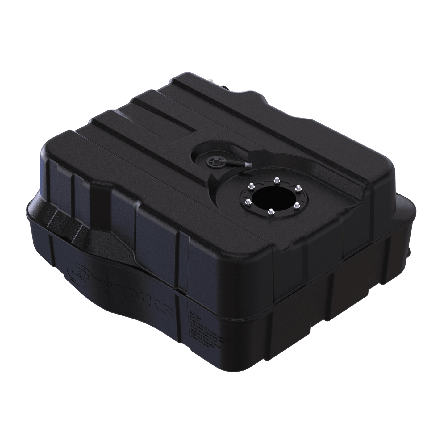 40 Gallon, After Axle, Replacement Fuel Tank 2000-10 Ford Powerstroke 7.3L, 6.0L, 6.4L Cab Chassis