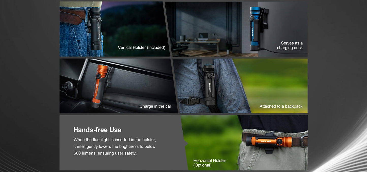 OLight Seeker 4 Pro High Power Flashlight