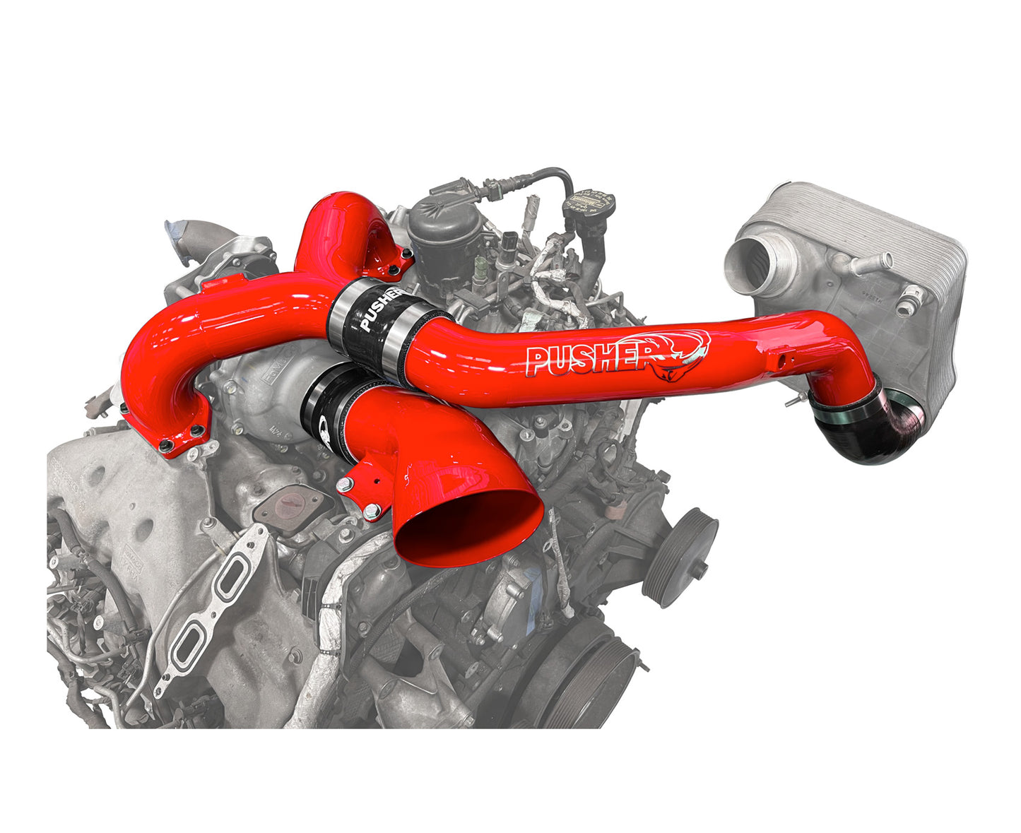 Pusher Race Intake Manifold and Turbo Inlet for 2015-2016 Ford F250/350 6.7L Powerstroke