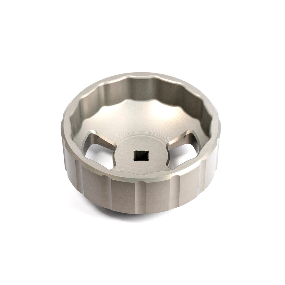 Hard Anodized Billet Aluminum Engine Oil Filter Socket-93MM 15F PPE