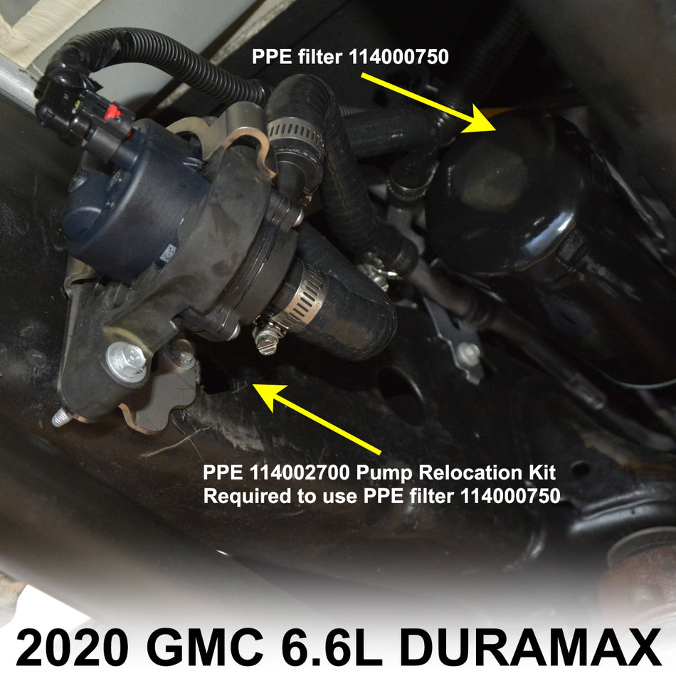 Fuel Coolant Pump Relocation Kit