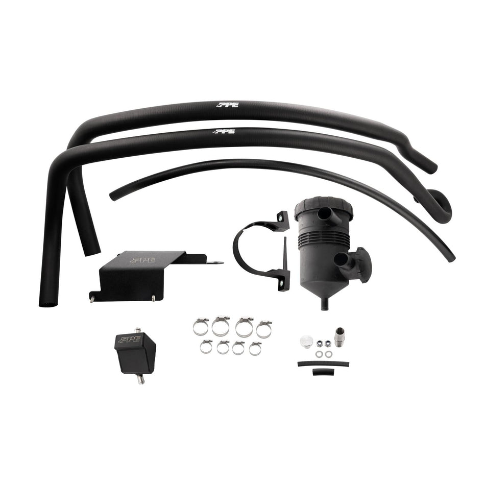 20-25 GMC Sierra 3.0L Duramax Crankcase Ventilation Oil/Water Separation Kit Pacific Performance Engineering