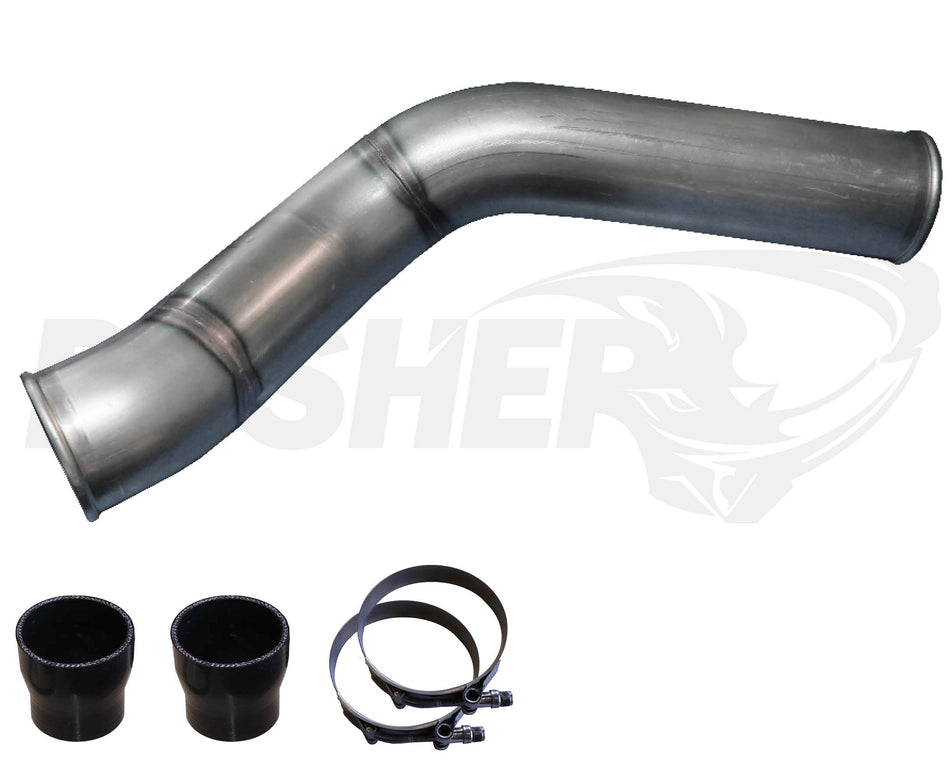 Pusher 3.5" MEGA Passenger-Side Intercooler Tube 2019+ Ram Cummins