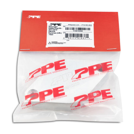 2011 -2016 GM 6.6L Duramax LML Turbo Resonator Delete Plug Raw