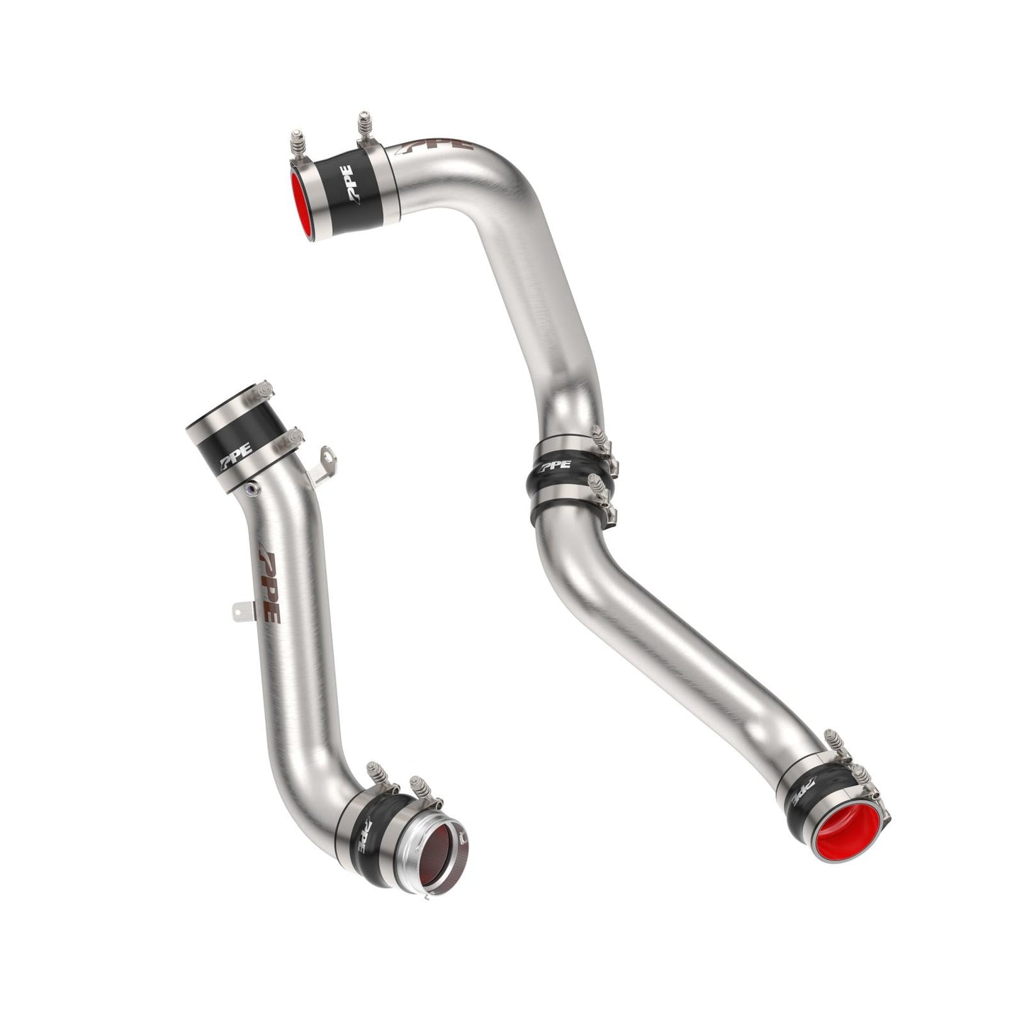 Charge Air Pipe Kit - GM 6.6L Duramax L5P 2017-2019 - Brushed Pacific Performance Engineering