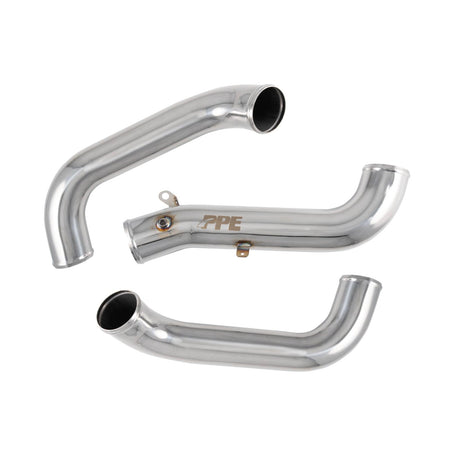 Charge Air Pipe Kit - GM 6.6L Duramax L5P 2017-2019 - Polished Pacific Performance Engineering