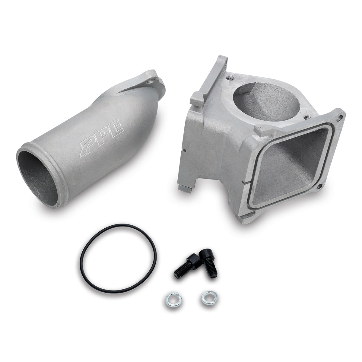 2006-2010 GM 6.6L Duramax Race High-Flow 3 inch Intake Bridge Manifold 2pc Race 06-10 Yellow PPE Diesel