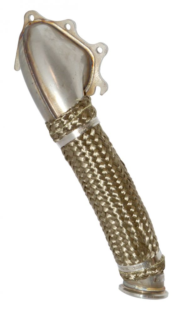 2001-2004 GM 6.6L DURAMAX THREE-INCH 304 STAINLESS STEEL DOWN PIPES