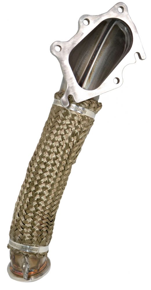 2001-2004 GM 6.6L DURAMAX THREE-INCH 304 STAINLESS STEEL DOWN PIPES