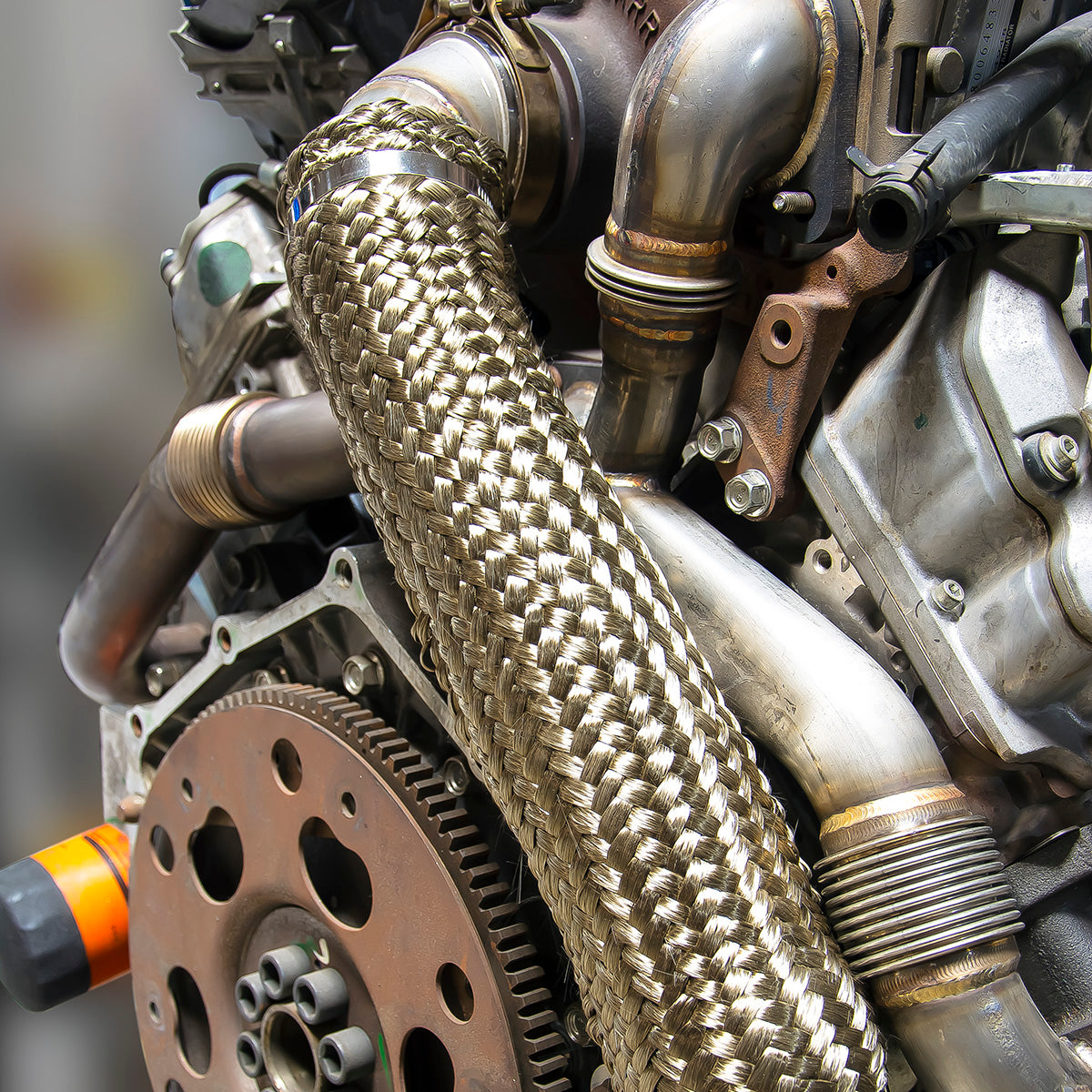 Three-Inch 304 Stainless Steel Down Pipe 2004.5-2010 GM 6.6L Duramax	