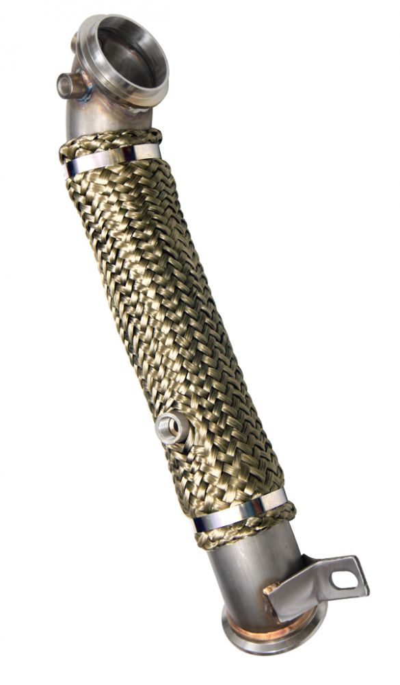 Down Pipe Three-Inch 304 Stainless Steel 2011-2014 GM 6.6L Duramax LML PPE