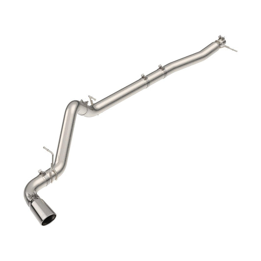 23-25 GM 3.0L Duramax 304 Stainless Steel DPF-Back Performance Exhaust Kit - Single Exit Raw Pipe Polished Tip Pacific Performance Engineering