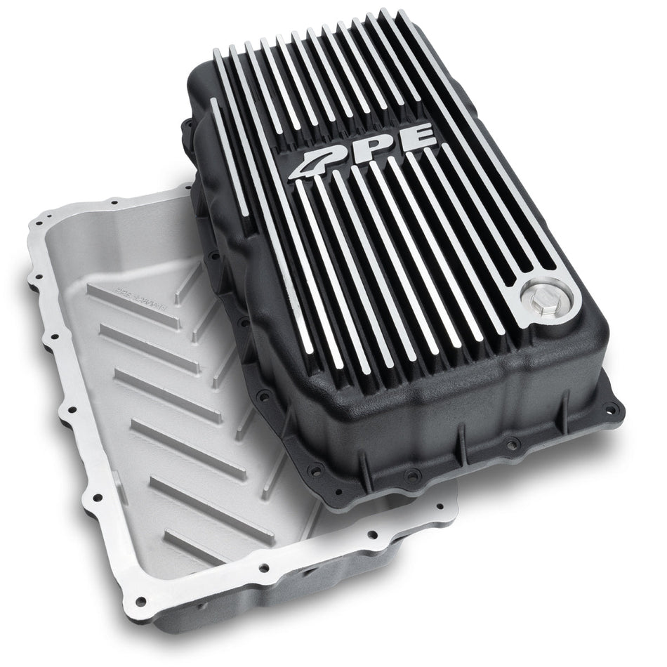 Deep 10L80 Transmission Pan GM 3.0L Duramax 2020-2023 Brushed