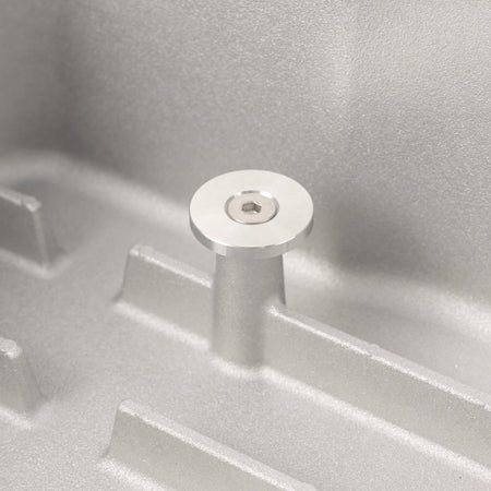 700R4 4L60 4L60E 4L65 4L70E 4L75E Deep Transmission Pan 1982 and Later GM - Raw Pacific Performance Engineering