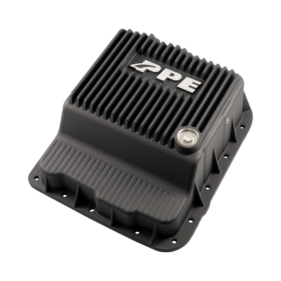 700R4 4L60 4L60E 4L65 4L70E 4L75E Deep Transmission Pan 1982 and Later GM - Black Pacific Performance Engineering