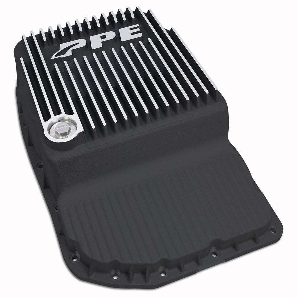 2007-2020 GM w/ 6L80 Heavy-Duty Cast Aluminum Transmission Pan Brushed