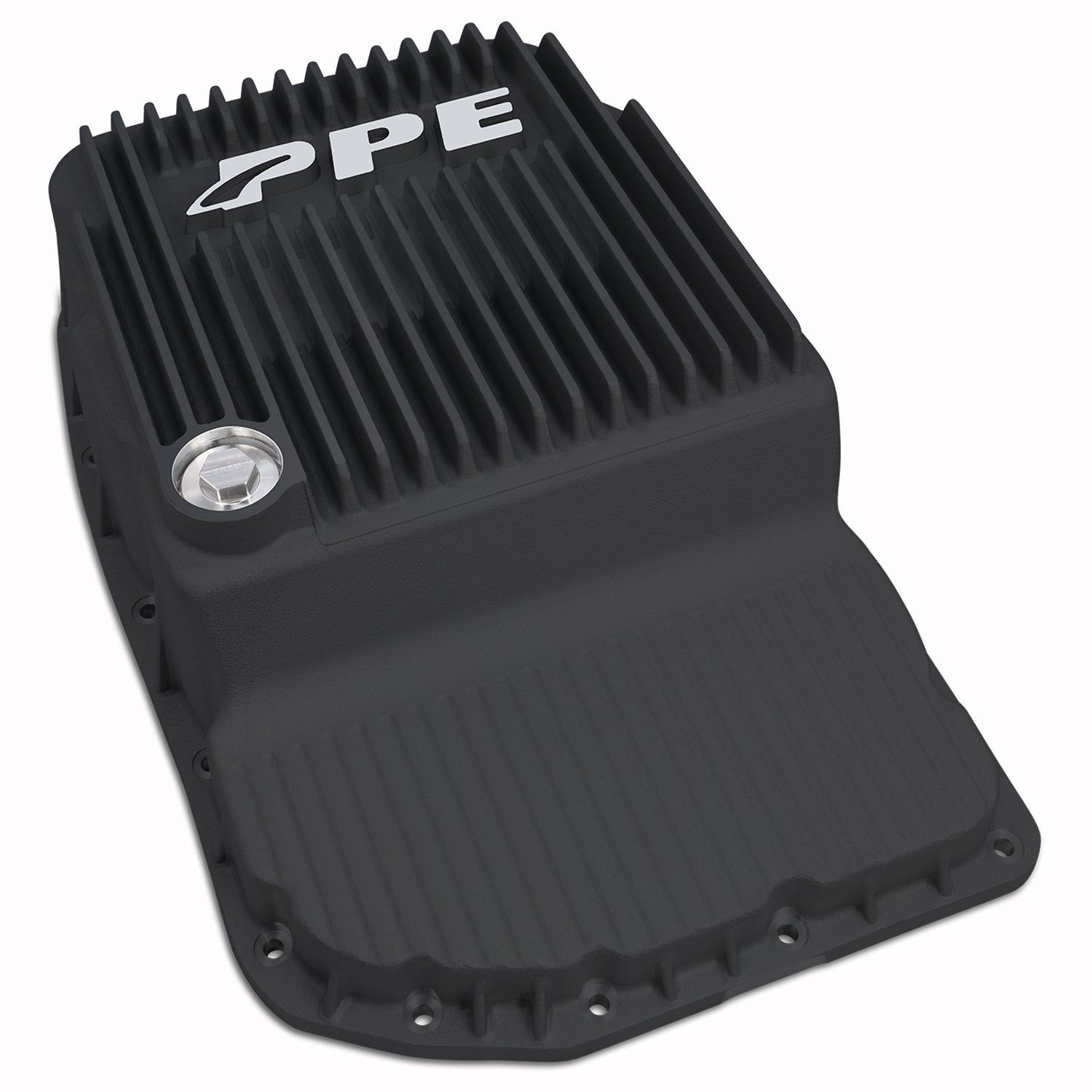 2007-2020 GM w/ 6L80 Heavy-Duty Cast Aluminum Transmission Pan Black