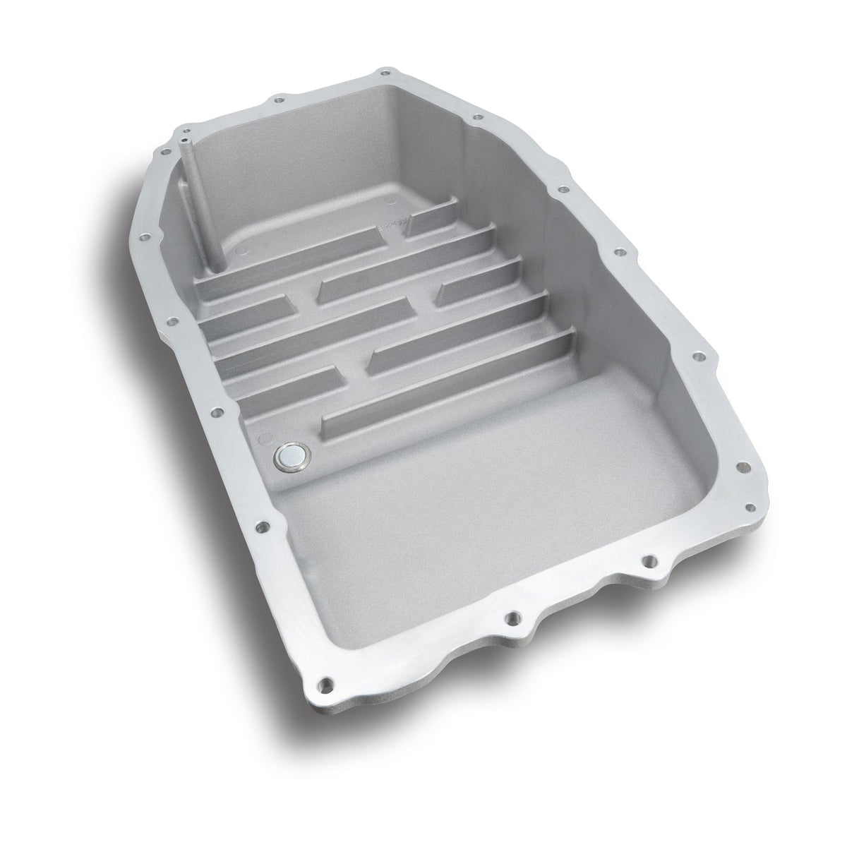2015-2020 GM w/ 8L90 Transmission Heavy-Duty Cast Aluminum Deep Transmission Pan Brushed