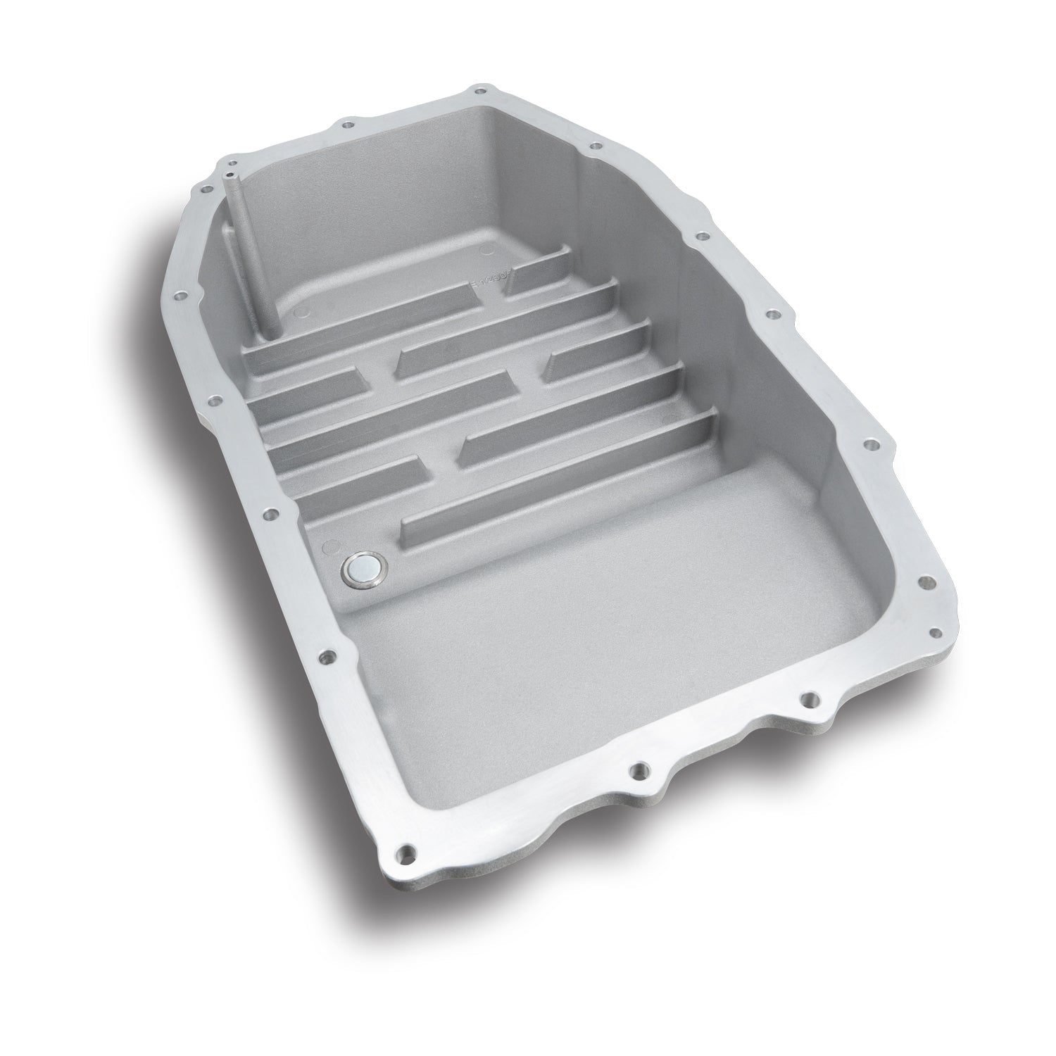 2015-2020 GM w/ 8L90 Transmission Heavy-Duty Cast Aluminum Deep Transmission Pan Brushed