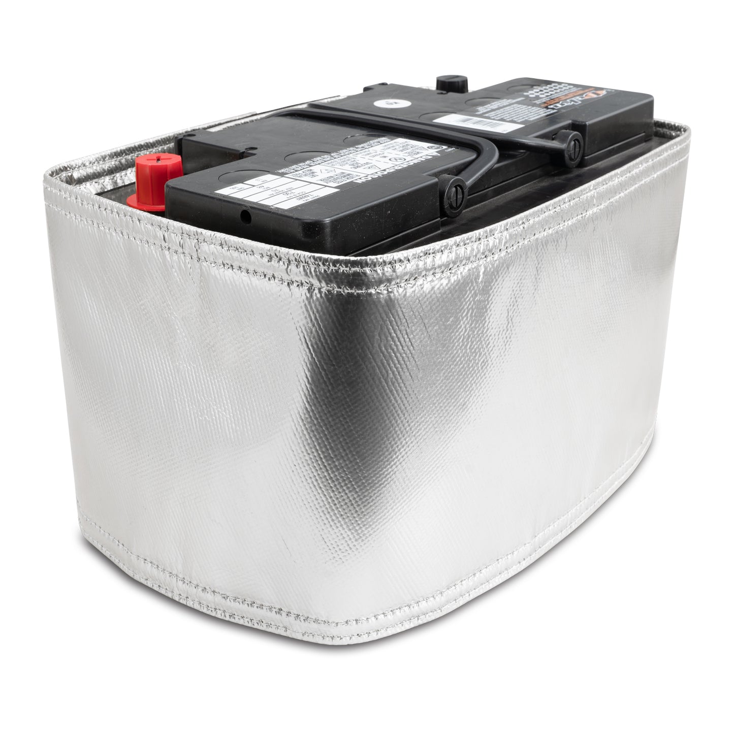 Heat Shield Battery Top Post Silver