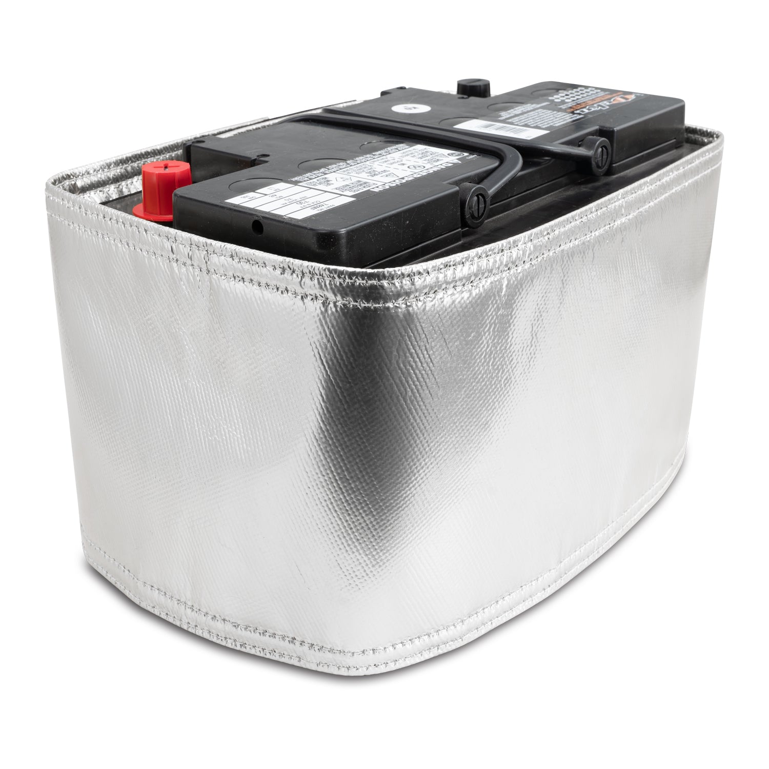 Heat Shield Battery Top Post Silver