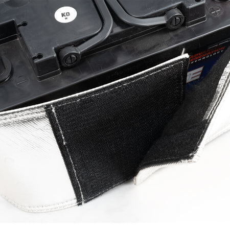 Heat Shield Battery Top Post Silver