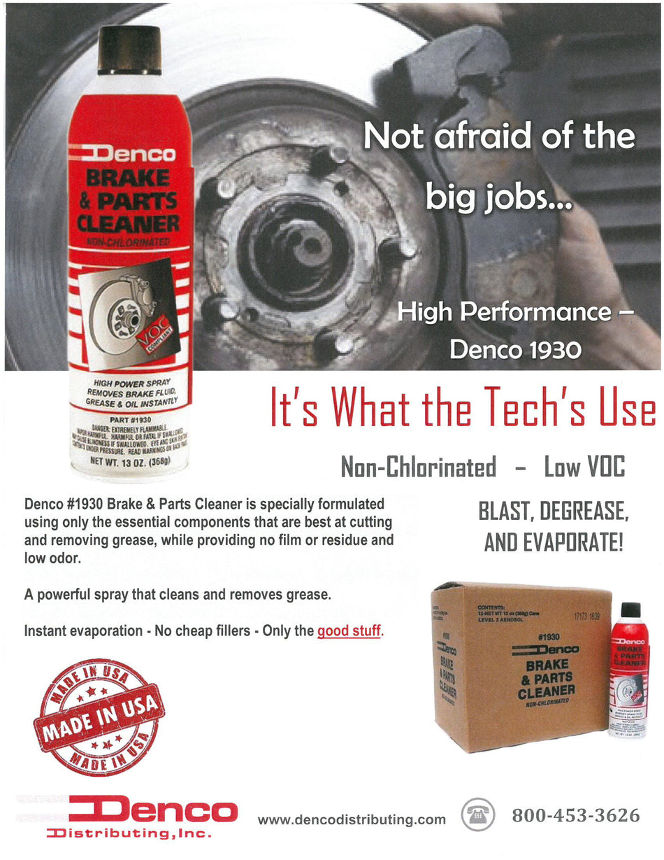 DencoBrake Parts Cleaner