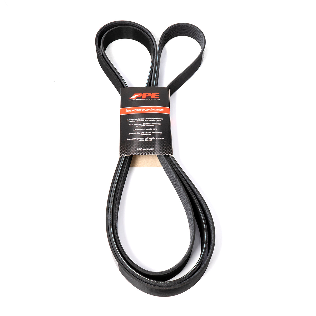 Serpentine Belt - 2013-2018 Ram 6.7L Single Alternator and A/C 3157mm 8 Rib Pacific Performance Engineering