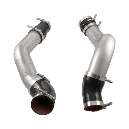 19-25 RAM 6.7L Cummins Hot and Cold Side Intercooler Charge Pipe Kit Raw Pacific Performance Engineering