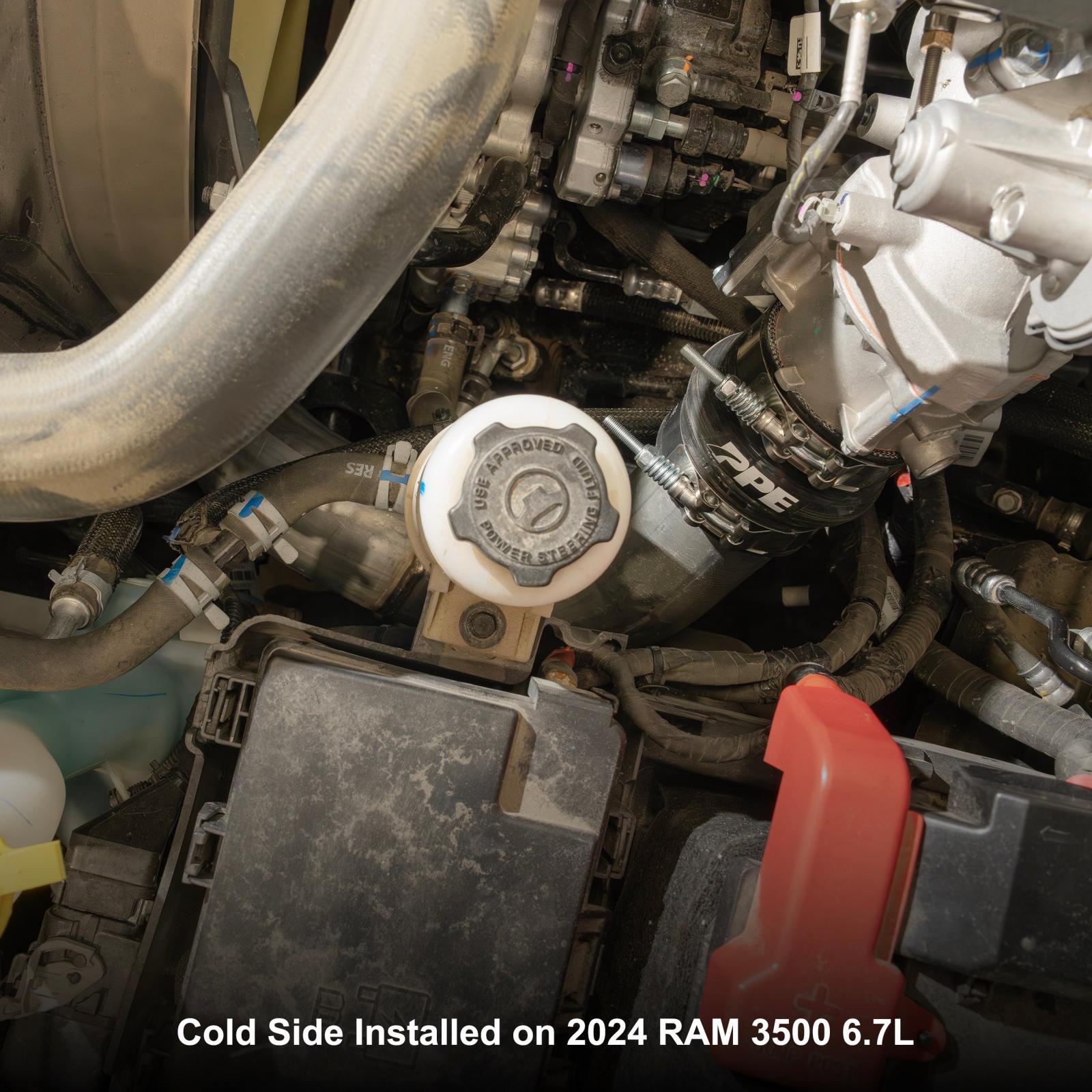 Intercooler Charge Pipe Kit - Ram 6.7L Cummins 2019-2025 - Brushed Pacific Performance Engineering