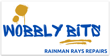 Wobbly Bits Bumper Sticker image 0