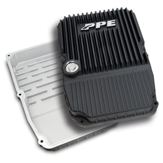 2005-2019 Jeep/Dodge/Chrysler w/ WA580, W5A580, NAG1 Transmission Heavy-Duty Cast Aluminum Transmission Pan Black
