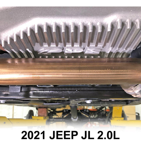 2018-2022 Jeep JL/JT 2.0L/3.0L w/ 850RE Transmission Heavy-Duty Cast Aluminum Transmission Pan Raw