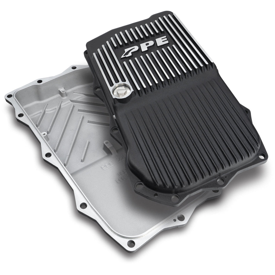 2018-2022 Jeep JL/JT 2.0L/3.0L w/ 850RE Transmission Heavy-Duty Cast Aluminum Transmission Pan Brushed