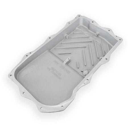 2018-2022 Jeep Wrangler JL/JT w/ 850RE Transmission Heavy-Duty Cast Aluminum Transmission Pan Brushed