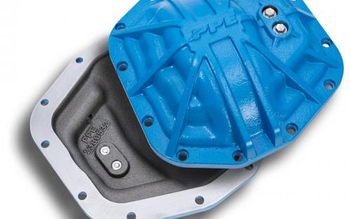 2018-2023 Jeep JL/JT/Ford Bronco Dana-M220 Heavy-Duty Nodular Iron Rear Differential Cover Blue PPE Diesel